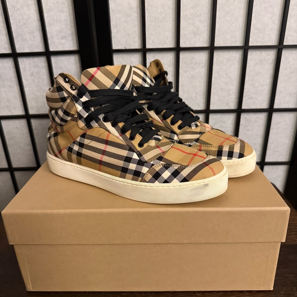 Burberry Check sneakers
